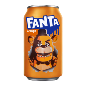 Fanta Orange (Freddy Fazbear) 12oz (355ml) - Limited Edition 12CT