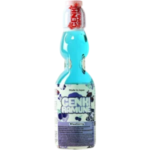 Genki Ramune Blueberry 6.7fl oz/200ml - Pack of 30
