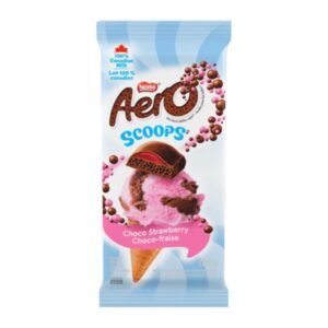 Aero Scoops Choco Strawberry Bar 105g - 15CT [Canadian]