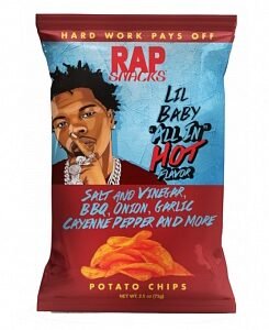 Rap Snacks Lil Baby "ALL IN" Hot Flavor (12 x 71g)