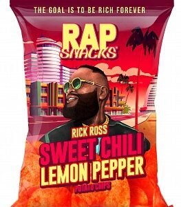 Rap Snacks Rick Ross Sweet Chilli Lemon Pepper (12 x 71g)