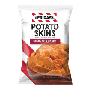 TGI Fridays Cheddar & Bacon Potato Skins - 4oz (113g)