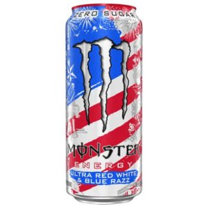 Monster Ultra Red White & Blue Razz 473mlx24– USA