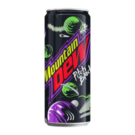 MOUNTAIN DEW PITCH BLACK - PACK OF 24