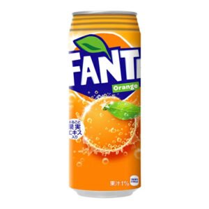 Fanta Orange Cans (Japan) - 500ml