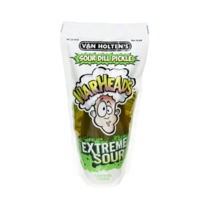 Van Holten Warheads Extreme Sour Pickle in a Pouch (USA)