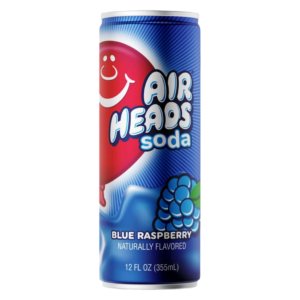 Airheads Soda Blue Raspberry Can (USA) - 355ml