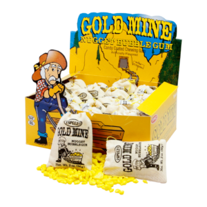 Espeez Gold Mine Nugget Bubble Gum (USA) - 2oz