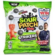 Sour Patch Strickers Black Raspberry (USA) - 90gms