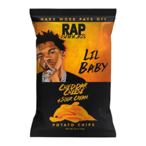 Rap Snacks Lil Baby Cheddar Cheese + Sour Cream (Europe) - 71gms