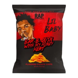 Rap Snacks Lil Baby All In 1 Bar-B-Quin with Honey Heat (Europe) - 71gms
