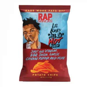 Rap Snacks Lil Baby All In Hot Chips (Europe) - 71gms
