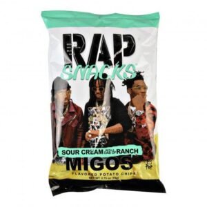 Rap Snacks Migos Sour Cream with Ranch (Europe) - 71gms