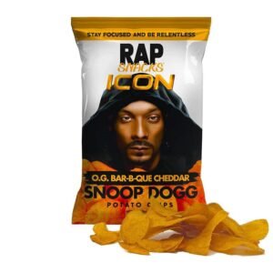 Rap Snacks Snoop Dogg Cheddar Chips (Europe) - 71gms