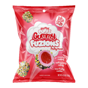 Gummy Fuzions Stuffed Puffs Fruity Punch (USA) - 120gms