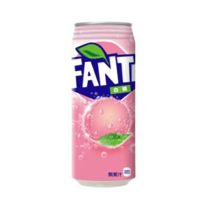 Fanta Peach Cans (Japan) - 500ml