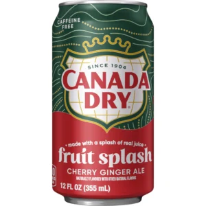 Canada Dry Cherry Fruit Splash (USA Can) - 355ml