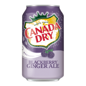 Canada Dry Ginger Ale Blackberry (USA Can) - 355ml