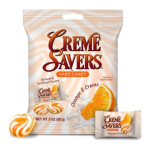 Creme Savers Orange and Creme (USA) - 85g