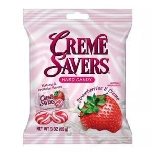 Creme Savers Raspberries and Creme (USA) - 85g