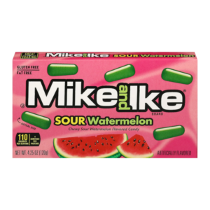 Mike & Ike Sour Watermelon Theatre Box (USA) - 4.25oz (120g)