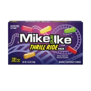 Mike & Ike Thrill Ride Mix Theatre Box (USA) - 4.25oz (120g)